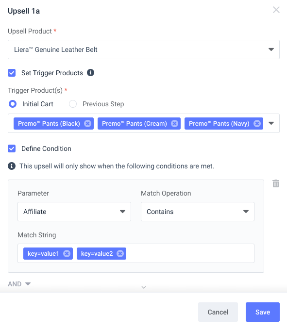 easily integrate upsells with Simplified Checkout